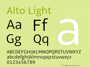 Alto-Light Version 3.001图片样张