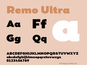 Remo-Ultra Version 4.001图片样张