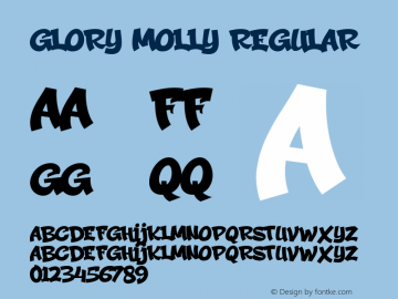 Glory Molly Regular 1.0图片样张