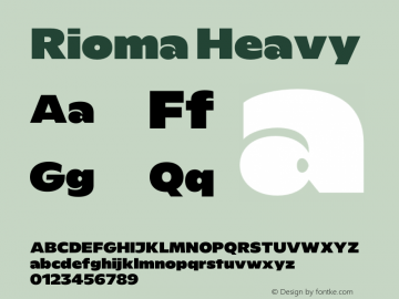 Rioma Heavy Version 1.000图片样张