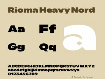 Rioma Heavy Nord Version 1.000图片样张