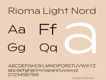 Rioma Light Nord Version 1.000图片样张