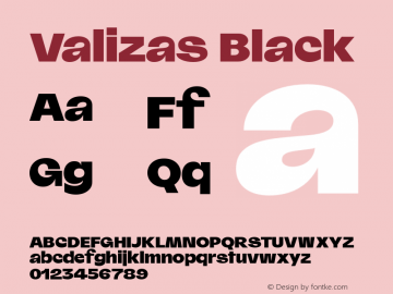 Valizas Black Version 1.000图片样张