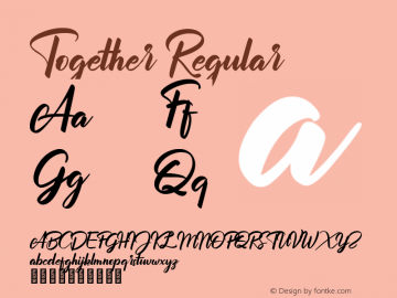 Together Version 1图片样张