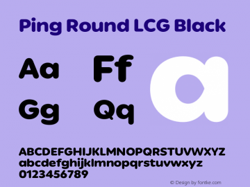 Ping Round LCG Black Version 1.007图片样张