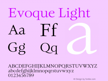 Evoque Light Version 1.100;FEAKit 1.0图片样张