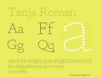 Tanja-Roman Version 1.001图片样张