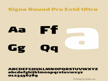 Signa Round Pro Extd Ultra Version 7.504; 2017; Build 1023图片样张