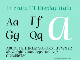 Literata TT Display Italic Version 3.002图片样张