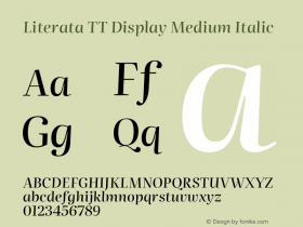 Literata TT Display Medium Italic Version 3.002图片样张