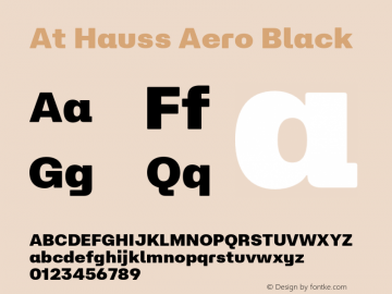 At Hauss Aero Black Version 1.100 | FøM Fix图片样张
