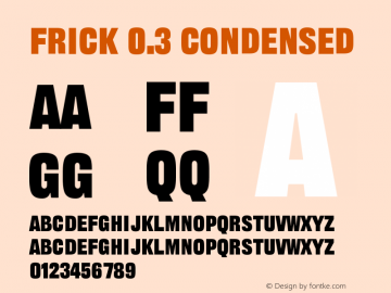 Frick 0.3 Condensed Version 0.003;FEAKit 1.0图片样张