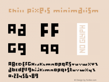 Chill Pixels Minimalism Version 1.000;FEAKit 1.0图片样张