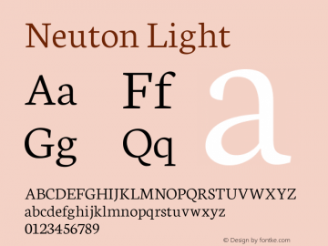 Neuton Light Version 1.560图片样张
