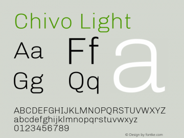 Chivo Light Version 1.007图片样张