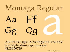 Montaga Version 1.001图片样张