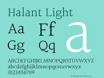 Halant Light Version 1.101;PS 1.0;hotconv 1.0.78;makeotf.lib2.5.61930; ttfautohint (v1.1) -l 8 -r 50 -G 200 -x 14 -D latn -f deva -w gGD -W -c图片样张