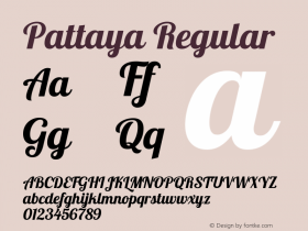 Pattaya Regular Version 2.001图片样张