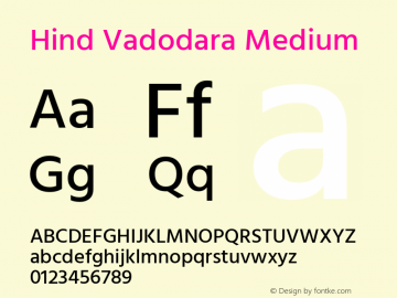 Hind Vadodara Medium Version 1.001;PS 1.0;hotconv 1.0.86;makeotf.lib2.5.63406; ttfautohint (v1.5.33-1714) -l 8 -r 50 -G 200 -x 13 -D latn -f gujr -w G -W -c -X 