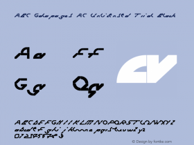 ABC Galapagos AC Unlicensed Trial Black Version 1.100;Unlicensed Trial图片样张