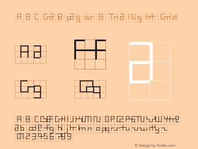 ABC Galapagos B Trial Light Grid Version 1.100图片样张