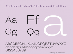 ABC Social Extended Unlicensed Trial Thin Version 1.000;Unlicensed Trial图片样张