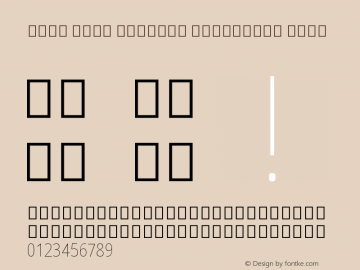 Noto Sans Bengali Condensed Thin Version 2.001图片样张