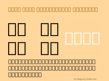 Noto Sans Medefaidrin SemiBold Version 1.001图片样张