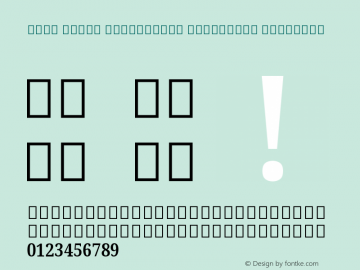 Noto Serif Devanagari Condensed SemiBold Version 2.001图片样张