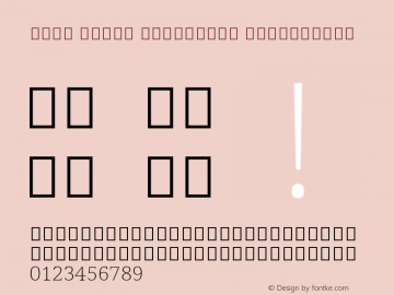 Noto Serif Malayalam ExtraLight Version 2.001图片样张
