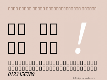 Noto Serif Tamil ExtraCondensed Italic Version 2.001图片样张