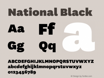 National Black Version 2.001图片样张