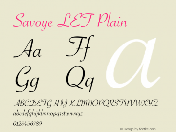 Savoye LET Plain:1.0 1.0图片样张