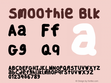 Smoothie Black Version 0.8图片样张