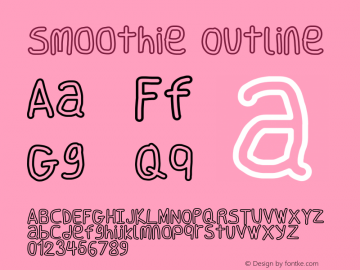 Smoothie Outline Version 0.8图片样张