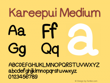 Kareepui Version 001.000图片样张