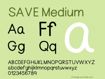 SAVE Version 001.000图片样张