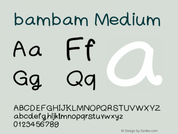 bambam Version 001.000图片样张