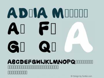 ADRIA Version 001.000图片样张