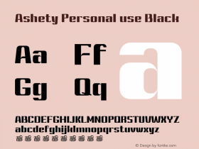 AshetyPersonaluse-Black Version 1.000图片样张