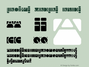 Linotype Mindline Inside Version 1.001图片样张