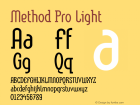 MethodPro-Light Version 1.00图片样张