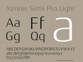 Xenois Semi Pro Light Version 1.00图片样张