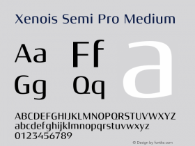 Xenois Semi Pro Medium Version 1.00图片样张