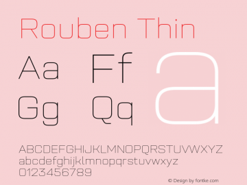 Rouben-Thin Version 1.000图片样张