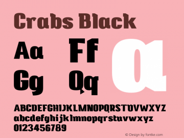 Crabs Black Version 1.000;FEAKit 1.0图片样张