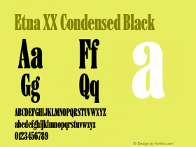 Etna XX Condensed Black Version 1.004图片样张