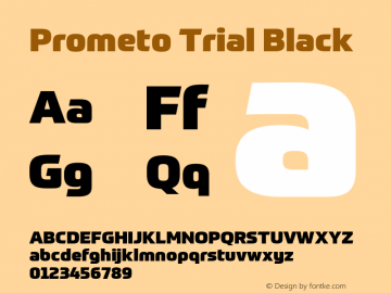 Prometo Trial Black Version 1.020图片样张