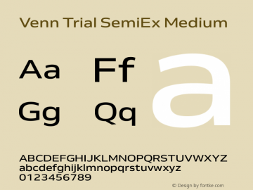 Venn Trial SemiEx Medium Version 1.011图片样张