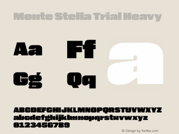 Monte Stella Trial Heavy Version 1.121图片样张